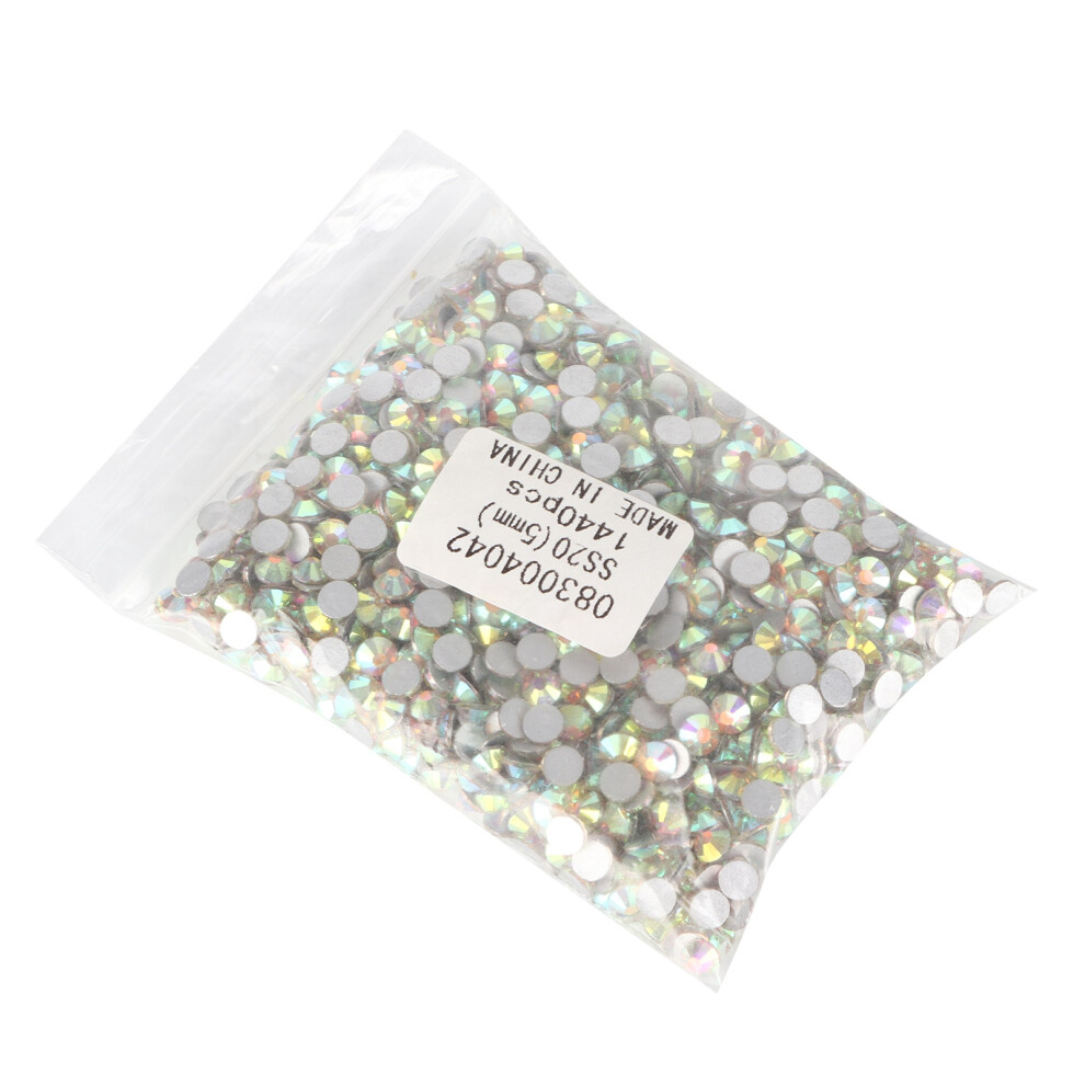 1440pcs AB Hotfix Rhinestones Nails Crafts Glass Flatback (40-50 Characters)