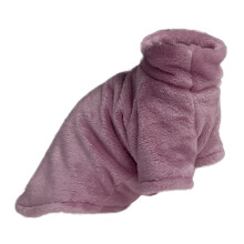 Haarloze kat hoodie Haarloze kattenkleding Winterjas-paars XL