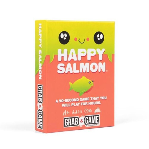 Exploding Kittens Exploding Kittens 9114366 Happy Salmon Card Game