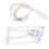 Adjustable Soft Mesh Pet Harness with Leash for Cats, Blue 1.5cm 6