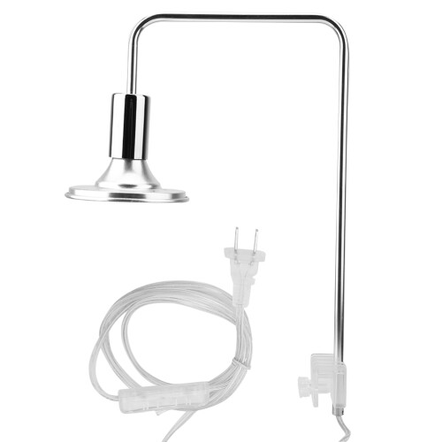 20W Modern LED Fish Tank Light with Adjustable Bracket, Silver 1