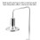 20W Modern LED Fish Tank Light with Adjustable Bracket, Silver 3