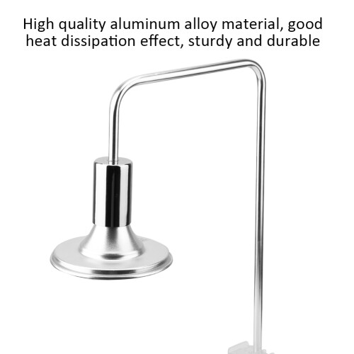 20W Modern LED Fish Tank Light with Adjustable Bracket, Silver 2