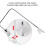 20W Modern LED Fish Tank Light with Adjustable Bracket, Silver 4
