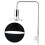 20W Modern LED Fish Tank Light with Adjustable Bracket, Silver 5