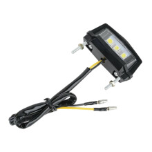 Motorcycle LED License Plate Light 12V Waterproof  Visibility Rear Lamp for Motorbike
