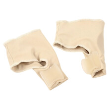 Orthopädische Stützmanschette zur Linderung von Hallux-valgus-Schmerzen, Zehenspreizer mit Gelkissen, Fußschutz, Hallux-valgus-Korrektur für