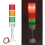 LED Stack Tower Light 3 Layer 12V Signal Indicator Aluminum Alloy & ABS 2