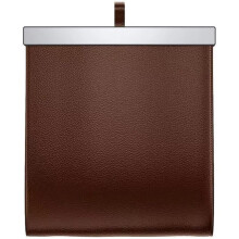 Leather Car Trash Can for Subaru BRZ Crosstrek Forester Outback, Waterproof Foldable Hanging Bin