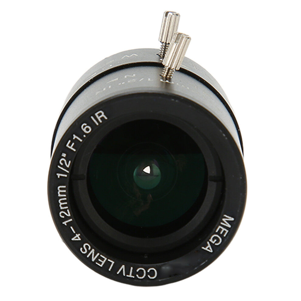 4-12Mm Hd Manual Zoom Camera Lens, 1/2In, F1.6, Cs Interface 6911377877857