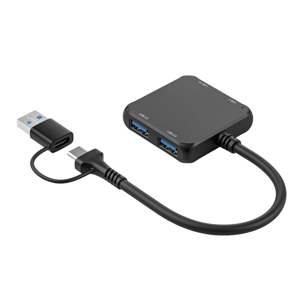 Usb C Splitter 4 In 1 Usb Adapter Docking Station With 2 Usb 2.0 Ports, 1 Usb 3.0 Port, 1 Typec Port For Laptop 9094768627259