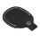 Black PU Leather Bow Limb Protector Pad with Easy Snap Button 1