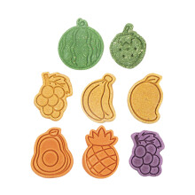 Hamstertraktatie Konijn Kauwspeeltje-Fruit serie 8 delig
