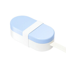 Dubbele drinkbak voor huisdieren Waterfles voor huisdieren-Blauw