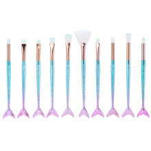 Professionelle Lidschattenpinsel mit weichen Synthetikhaaren, exquisite Meerjungfrauen-Augen-Make-up-Pinsel, haaren nicht, sind geruchsneutral,