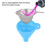 Metal Resin Filter Funnel for 3D Printer Accessories - Silver 13