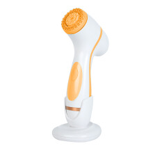 Spazzola per la pulizia del viso ricaricabile tramite USB, impermeabile IPX6, con doppia velocità, testina in silicone per una pulizia profonda ed