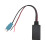 KCE237B AUX-IN Câble de remplacement pour voiture ABS Noir 3