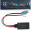 KCE237B AUX-IN Câble de remplacement pour voiture ABS Noir 15