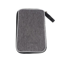 Table Tennis Racket Cover Carrier Holds 2 Paddles And 3 Balls, Paddle And Ball Storage, Compact Travel Case