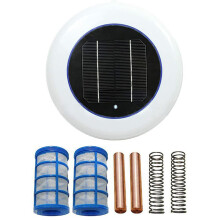 Solar Pool Ionizer 7 Piece Set 6x6 Copper Ionizer Plates For In Ground And Above Ground Pools Chlorine Eco Friendly
