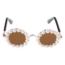 Glasses Pet Dogs Pearl Sunglasses Teddy- Chihuahua- Photo-Small