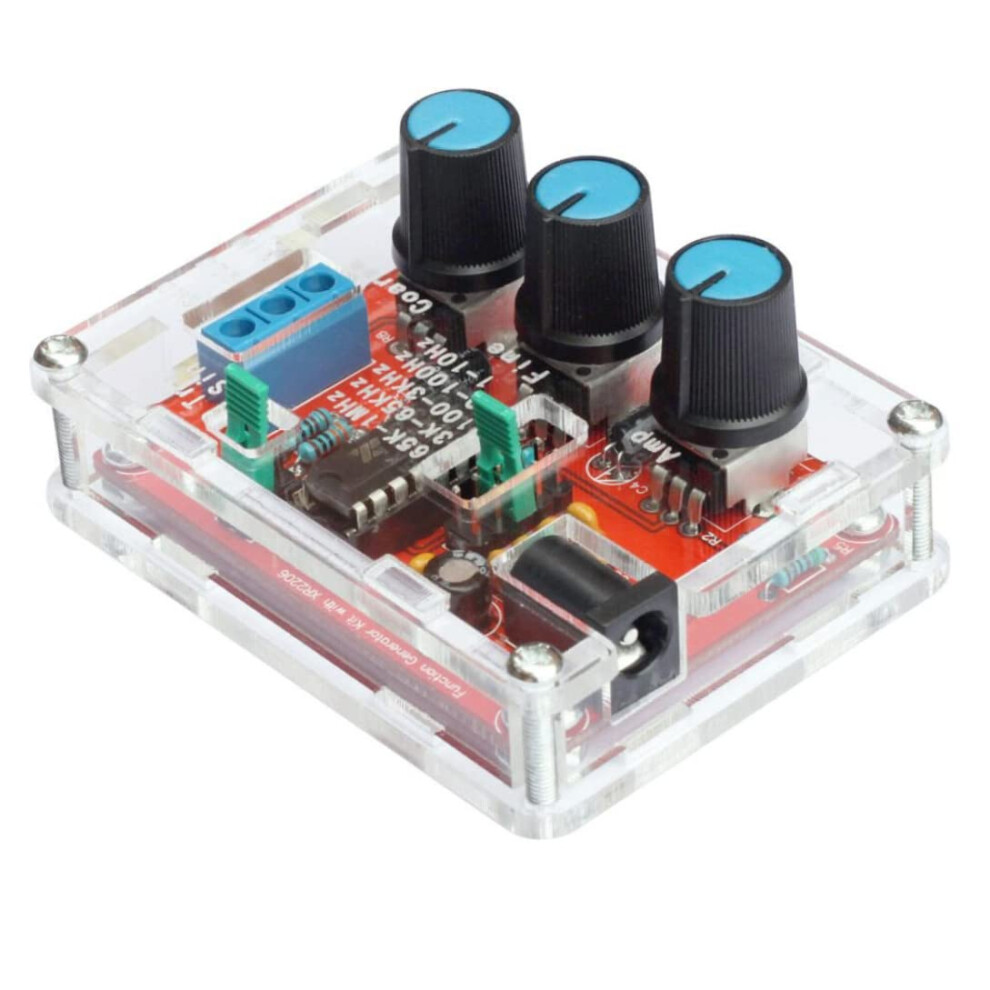 Xr2206 High-Precision Generator Diy Kit With Sine Triangle Square Wave Output For Equipment Testing And Frequency Conversion 9199774347365