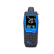 O2 Gas Detector Digital Oxygen Meter With Temperature LCD Display AT8100 Gas Monitoring Air Quality Meter Sound Alarm