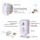 Wireless Infrared Doorbell with Motion Sensor, Long Range, 4-Level Volume 4