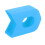 4 pezzi protezione pedivella in silicone blu per MTB/Strada 6