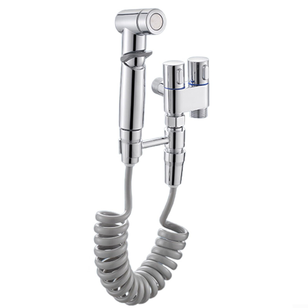 Bidet Sprayer For Toilet Handheld Bidet Spray With Accessories Dual Control Valve Electroplating Finish 9094768622902