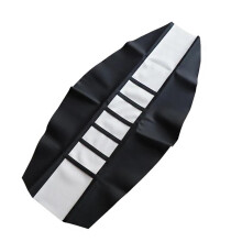 Waterproof PU Leather Dirt Bike Seat Cover for Suzuki RMZ250 RMZ450 DRZ400SM White Durable Fit