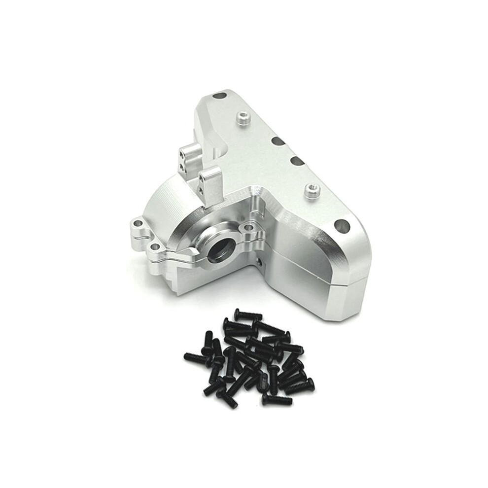 Rc Car Upgrade Rear Gearbox Housing Gear Box Kit For 1/14 14301 14302 14303 14209 14210 Rc Car Upgrade Parts Silver 6031111306747