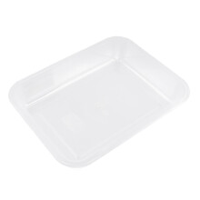 Clear Acrylic Decoration Box, Stackable Design for Restaurant, Cafeteria, Easy Clean Up, Non Slip Base Transparent Container (1 Piece) For Nightclubs
