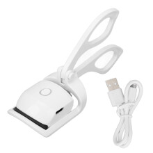 Opvarmede øjenvippebukkere, Ergonomisk designet elektrisk styler, Følende silikonepude, Temperaturkontrol, Hurtig naturlig krølning, Sikker