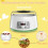 Automatic Yogurt Maker 1.3L with 4 Glass Jars, LCD Timer Display, Constant Temperature Fermentation 3