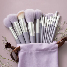 Ensemble de pinceaux de maquillage multifonctionnels pour une application complète du visage, outils faciles et pratiques avec des poils fermes et