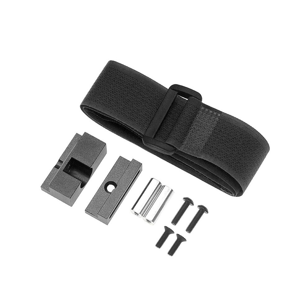 Battery Holder Mount Hold Down With Battery Strap For Tt02 Tt02d Tt02b 1/10 Rc Car Upgrade Parts Black 6032766535308