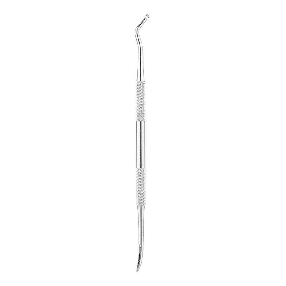 Nail Cleaner Tool Stainless Steel - Cuticle Pusher for Pedicure Tools & Accessories, Ingrown Toenail Tool with Toenail Lifter and Double Ended Design