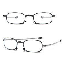 Leichte, faltbare Lesebrille mit Federscharnieren an den Bügeln für hohen Tragekomfort, fortschrittlicher Blaulichtfilterung und kompaktem,