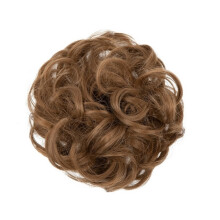Synthetisch golvend krullend haar voor vrouwen, geeft direct volume en volheid aan je haar, haarstukje voor vrouwen, haarextensie met elastiekje,