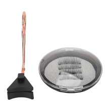 Reusable Magnetic Eyelashes, Quick Application For Windproof Comfort, Soft Magnets, Natural Look, Water & Sweatproof, Save Time With No Glue (4PCS)