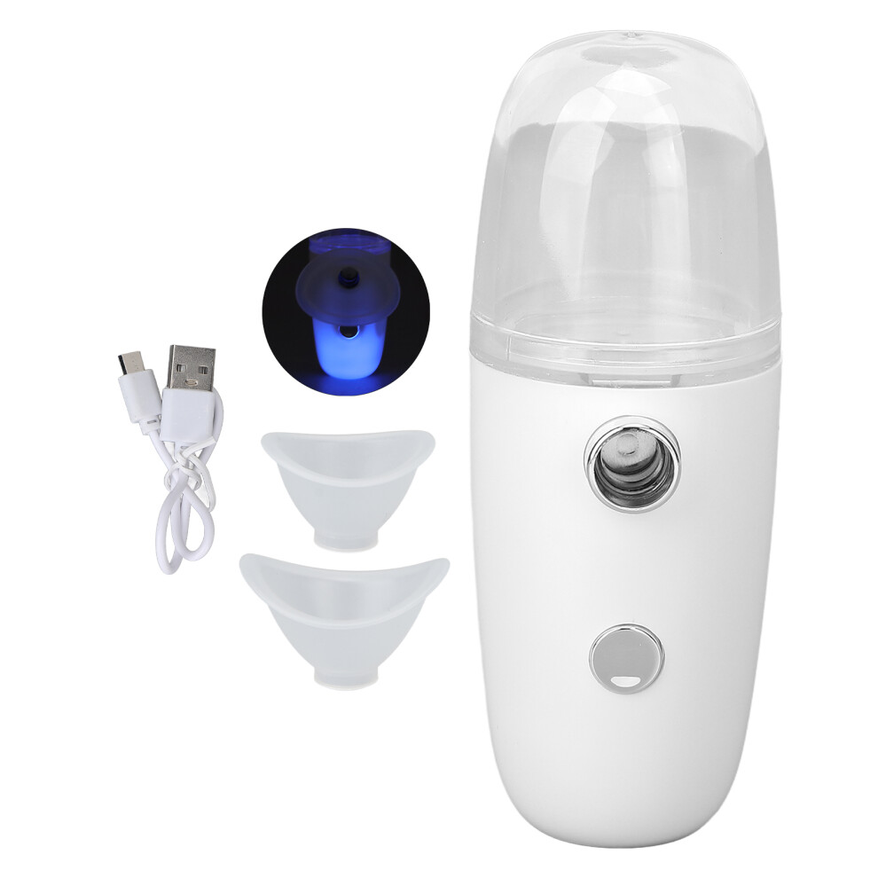 Handy Skin Care Cool Mist Sprayer Nano Facial Mister With USB Rechargeable Nano Atomization Technology For On-The-Go Hydration For Halloween Parties
