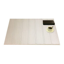 Bathtub Tray White 115x65x0.7cm Folding AntiDust Bath Lid Shutter Style Insulation Cover