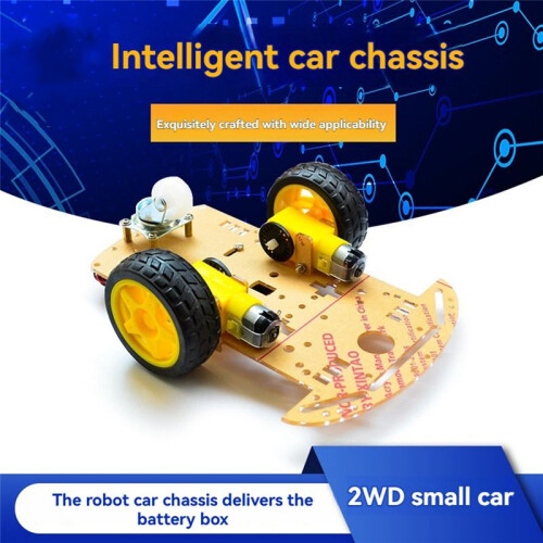 Diy Kit 2WD Robot  Car Chassis Kits with Speed Encoder DIY Education Robot  Car Kit 1