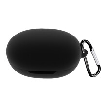 Écouteurs portables en Silicone souple, compatibles-Noir
