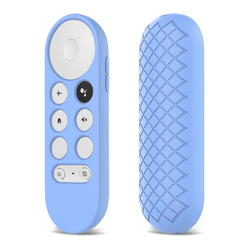 Housse de télécommande en Silicone pour coque, étui-bleu ciel