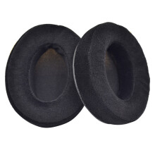 Coussinets d'oreille pour Stealth 400 500X 700X,-Flanelle noire