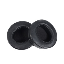 1Pair Leather Ear Pads Mesh Cushion Cover Earpads-sheepskin