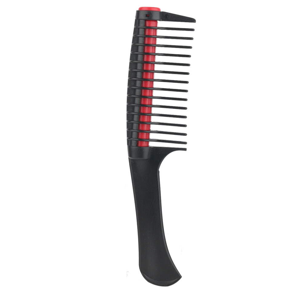 Detangling Comb With Roller Integrated Roller For Hair Dye Even Application Of Hair Cosmetics Anti Splicing Comb Wide Tooth Design Heat Resistant And